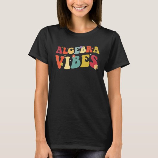 代数数学ビーブス数学先生代数セイ Tシャツ (正面)