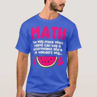 代数数学先生数学科学ユーモア Tシャツ
