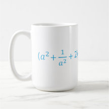 代数的恒等式 a^2 + 1 a^2 + 2 - 2  数学方程式