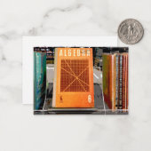 代数：勉強数学とステー頭が切れる ノートカード (正面/裏面インサイチュ)