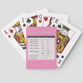 代数：指数のトランプ トランプ