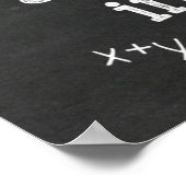 代数 – 数学ポスター ポスター (角)