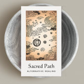 代替およびホリスティック医療 名刺