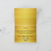 代替のおもしろい不正なパパカード カード (内部)