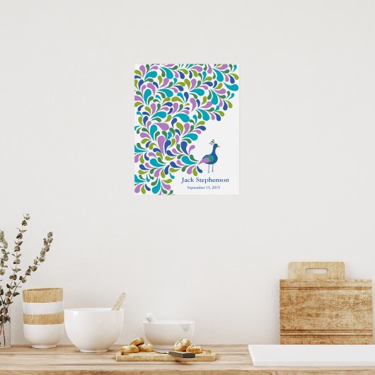 代替のベビーシャワー ゲストブック ペコ (キッチン)