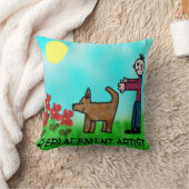 代替アーティスト クッション (ブランケット)