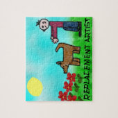 代替アーティスト ジグソーパズル (縦)