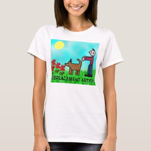 代替アーティスト Tシャツ (正面)