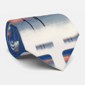 代替エネルギー – 雲の中の風力 ネクタイ (ロール)