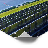 代替エネル太陽のギーと風 ポスター (角)