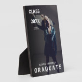 代替グランジ卒業デザイン フォトプラーク (側面)
