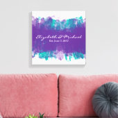 代替ゲストブックストレッチキャンバス印刷 キャンバスプリント (インサイチュ (リビング))