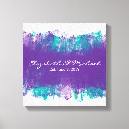 代替ゲストブックストレッチキャンバス印刷 キャンバスプリント (正面)