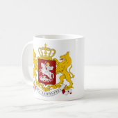 代替コートオブアームズGeorgia Coffee Mug – サイズ1 コーヒーマグカップ (正面左)