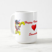 代替ゴシックロカビリータトゥーバレンタイン マグカップ (正面左)