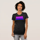 代替トランスジェンダー・プライド・フラグ Tシャツ (正面フル)