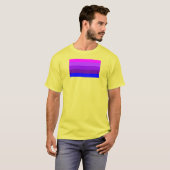 代替トランスジェンダー・プライド・フラッグ Tシャツ (正面フル)