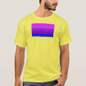 代替トランスジェンダー・プライド・フラッグ Tシャツ (正面)
