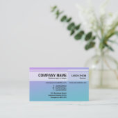 代替トーン – ソフトグラデーションの名刺 名刺 (スタンド正面)