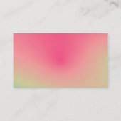 代替トーン – ソフトグラデーションの名刺 名刺 (裏面)
