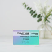 代替トーン – ソフトグラデーションの名刺 名刺 (スタンド正面)