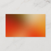 代替トーン – ソフトグラデーションの名刺 名刺 (裏面)