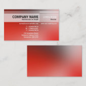 代替トーン – ソフトグラデーションの名刺 名刺 (正面/裏面)