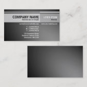 代替トーン – 照明 – グレー 名刺 (正面/裏面)