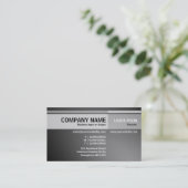 代替トーン – 照明 – グレー 名刺 (スタンド正面)