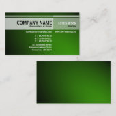 代替トーン – 照明 – 緑 名刺 (正面/裏面)