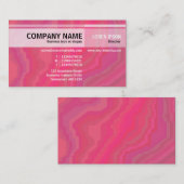 代替トーン – 赤いマーブル 名刺 (正面/裏面)