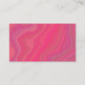 代替トーン – 赤いマーブル 名刺 (裏面)