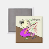 代替ハウスの画家 マグネット (正面/裏面)