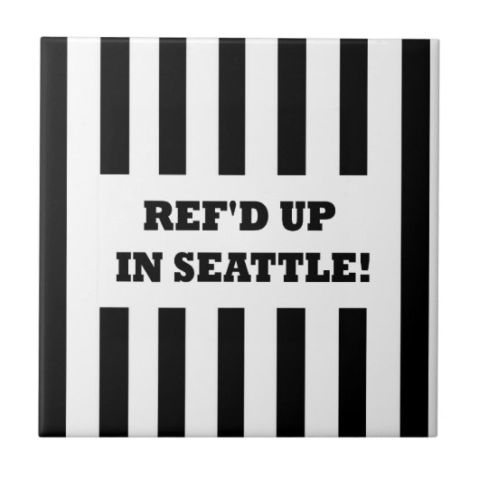 代替レフェリーとシアトルで参照 タイル (正面)