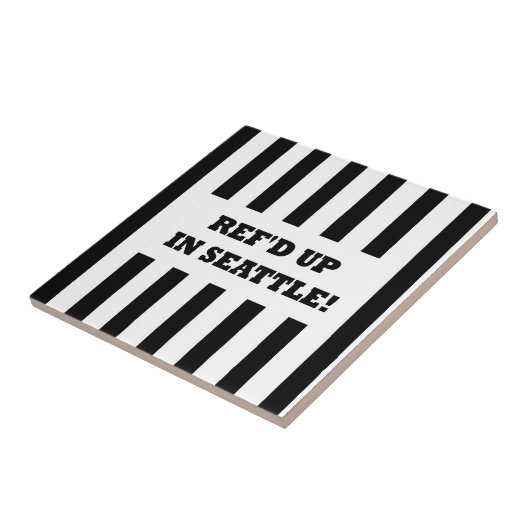 代替レフェリーとシアトルで参照 タイル (側面)