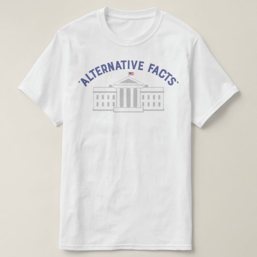 代替事実 Tシャツ (デザイン正面)