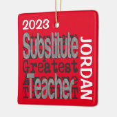 代替先生エクストラナレカスタムー セラミックオーナメント (左)