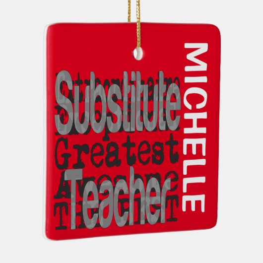 代替先生エクストラナレカスタムー セラミックオーナメント (右)