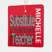 代替先生エクストラナレカスタムー セラミックオーナメント (左)