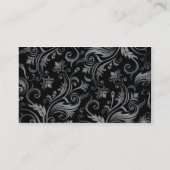 代替先生エレガントオーナメント 名刺 (裏面)