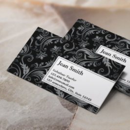 代替先生エレガントオーナメント 名刺