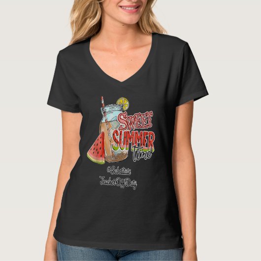 代替先生オフデューティサマーブレークスイートサム Tシャツ (正面)
