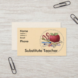 代替先生カスタム名刺 名刺