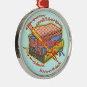 代替先生デラックスラウンドオーナメント メタルオーナメント (右)