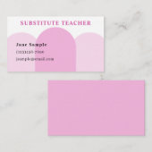 代替先生名刺 名刺 (正面/裏面)