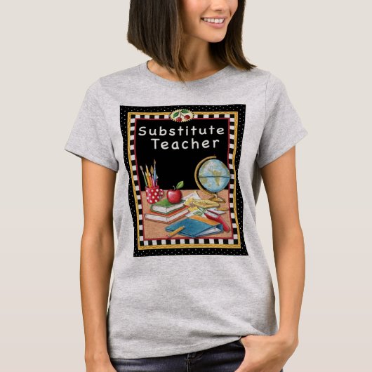 代替先生教室 Tシャツ (正面)