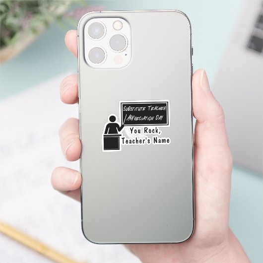 代替先生評価日 シール (スマートフォン)