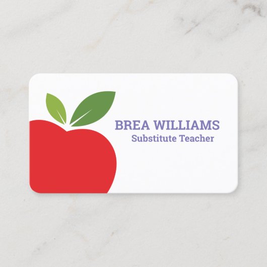 代替先生講師 名刺 (正面)