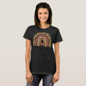 代替先生100日目の学校先生ライ Tシャツ (正面フル)