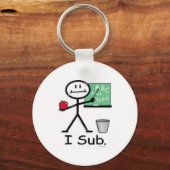 代替先生 キーホルダー (正面)